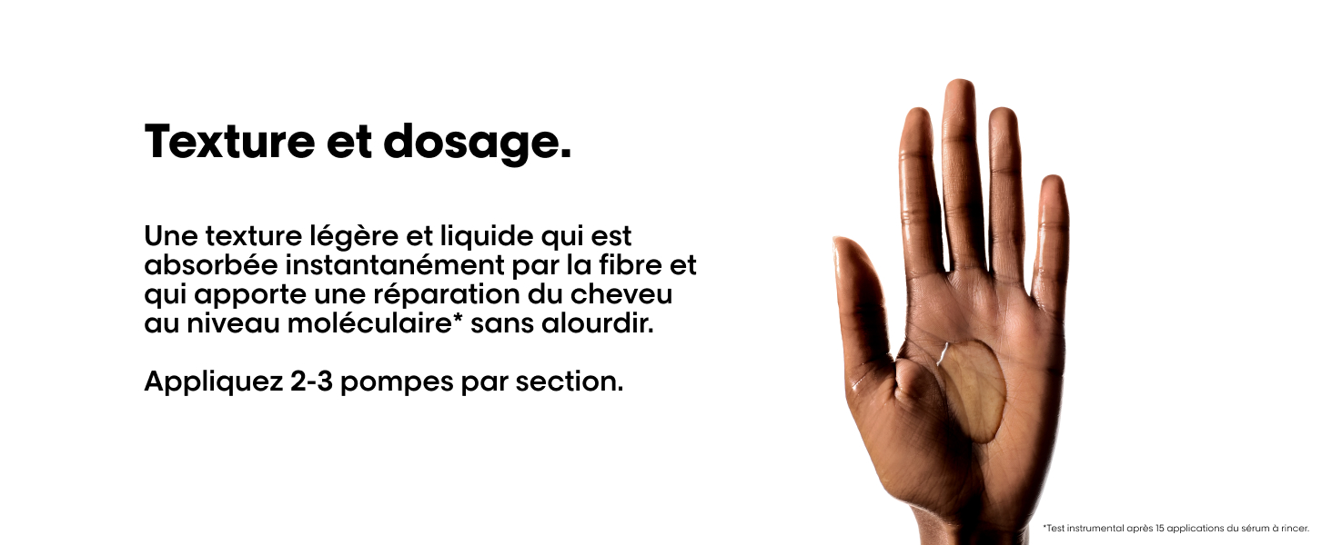 texture et dosage