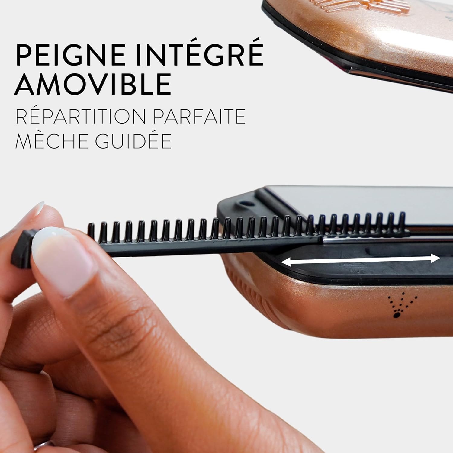 Saint Algue - Demeliss Smooth Ritual - lisseur vapeur, hydratation intense, tous cheveux - Titanium SMOOTH RITUAL