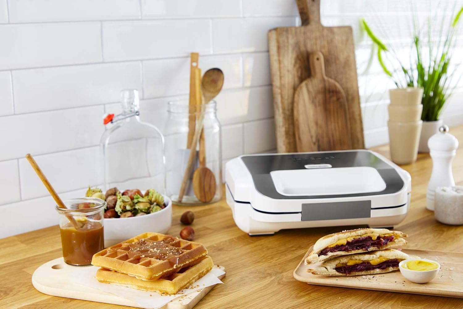 Tefal - Snack XL - plaques extra larges - 850W, chauffe rapide, SW701110