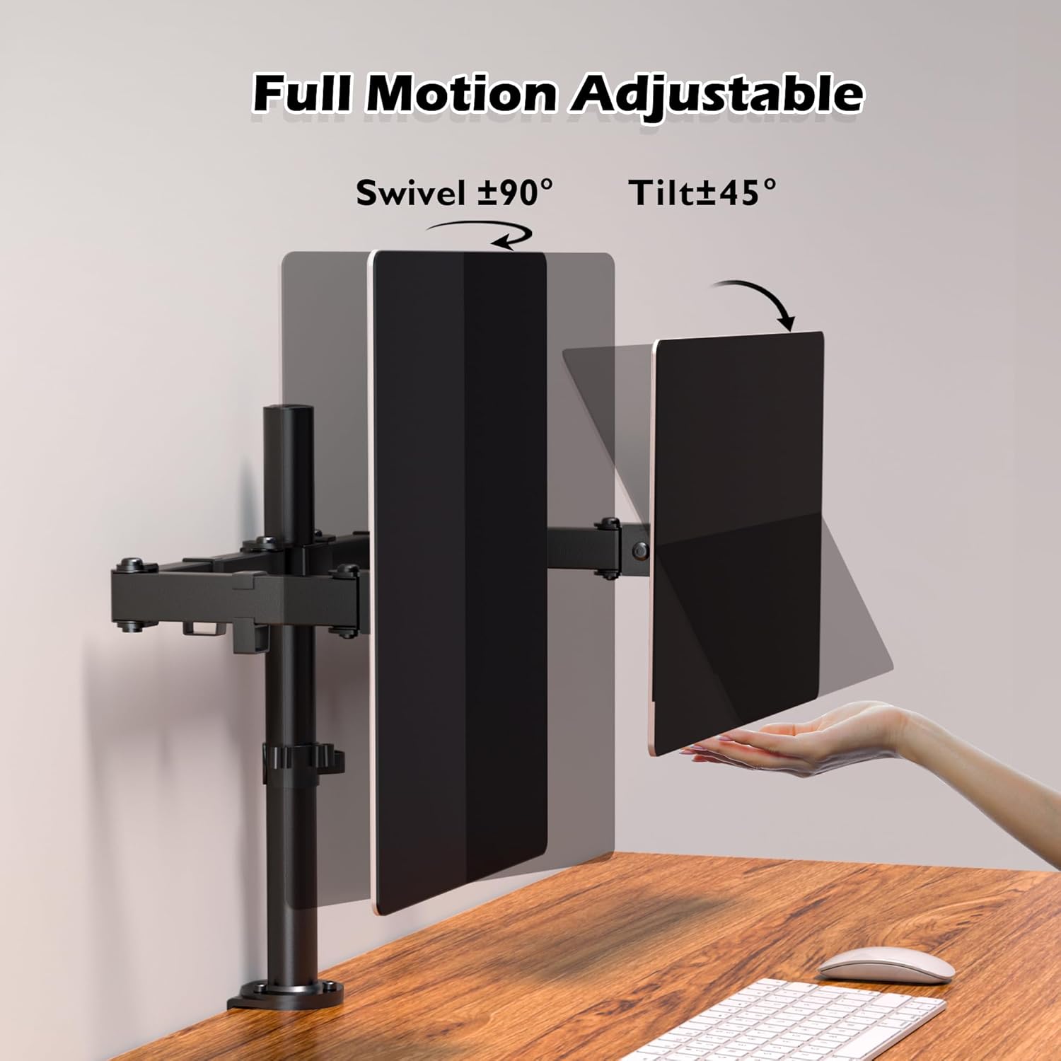 BONTEC - support double moniteur 13-30