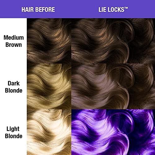 Manic Panic - High Voltage Lie Locks - 118ml - 3 unités, coloration cheveux