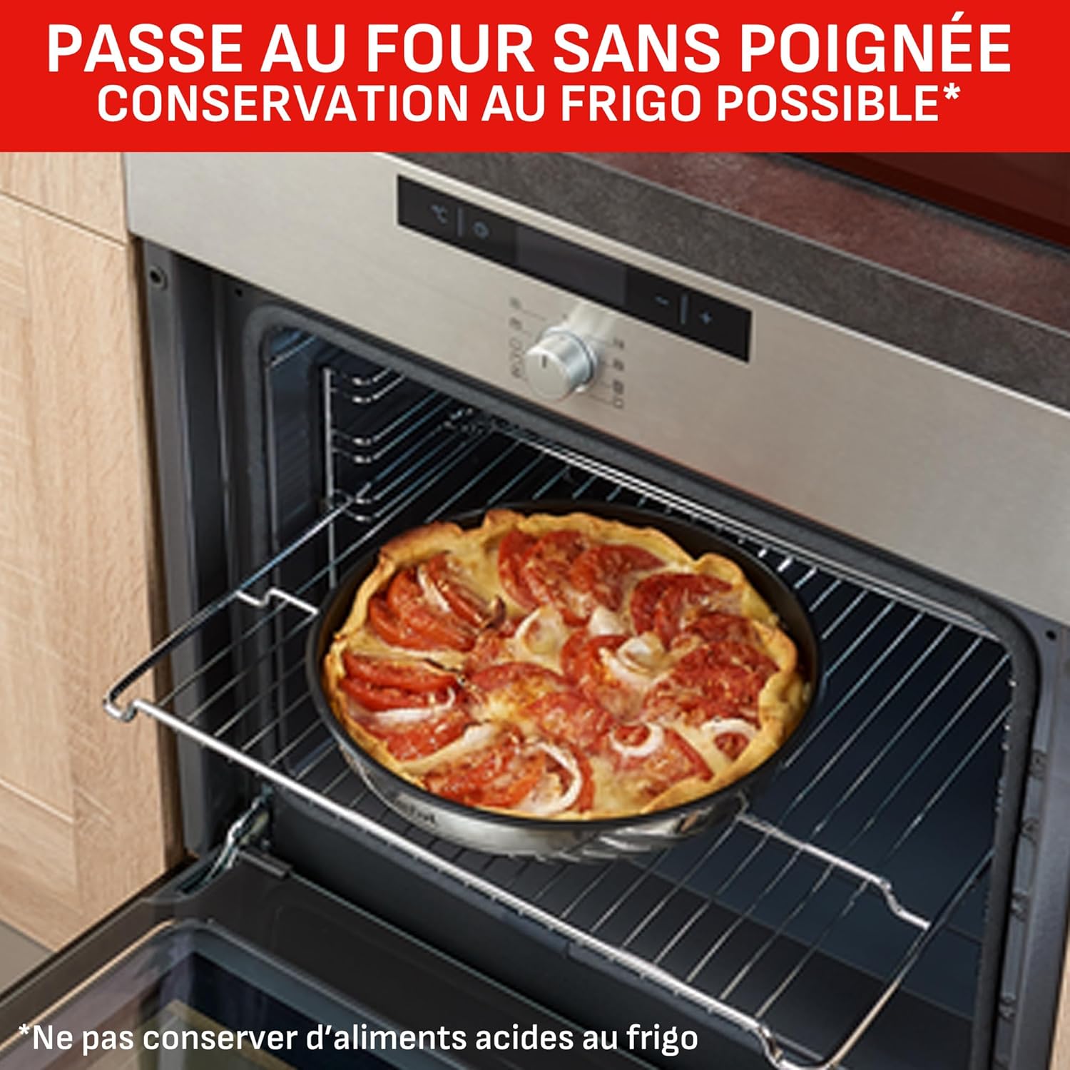 Tefal - Ingenio Preference On - 16/18/20 cm - inox induction poignée amovible, empilable L898S334