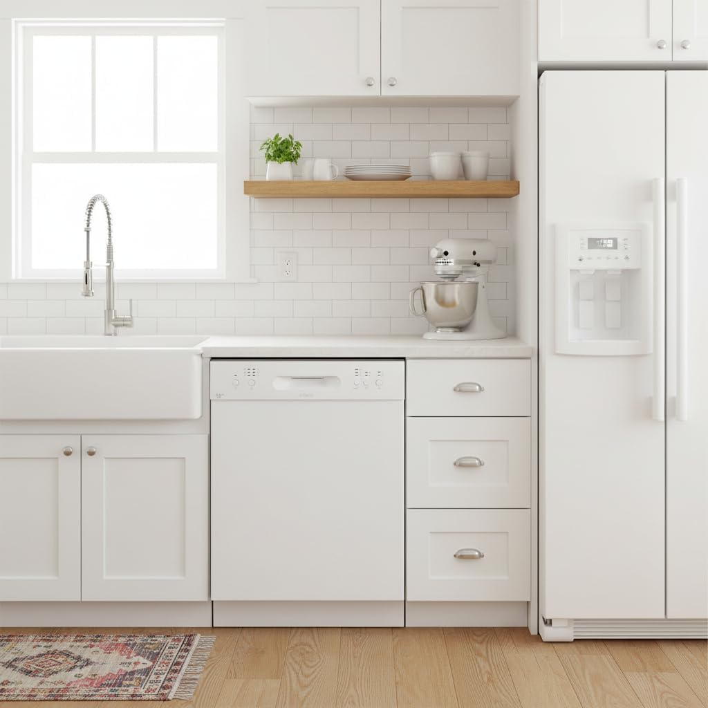Edesa - 60 cm - 6 programmes, blanc
