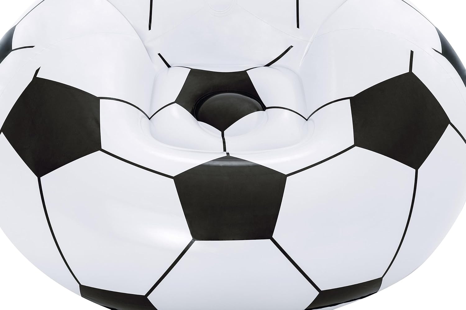 Bestway - fauteuil gonflable ballon foot - 114x112x66 cm - confortable - 75010