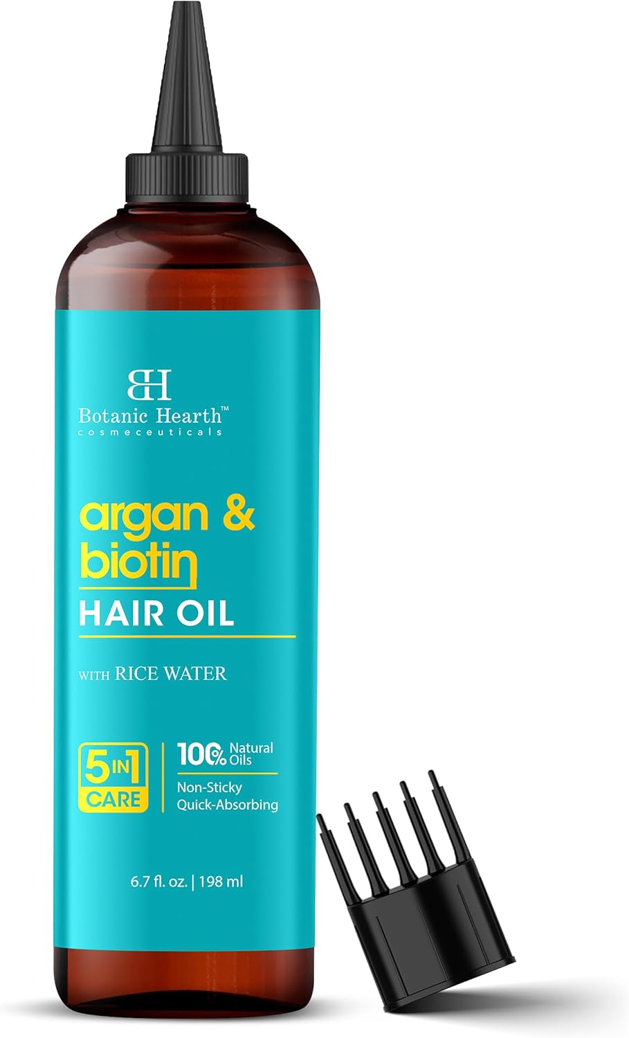 Huile capillaire - argan et biotine - soin renforce et répare - 100ml