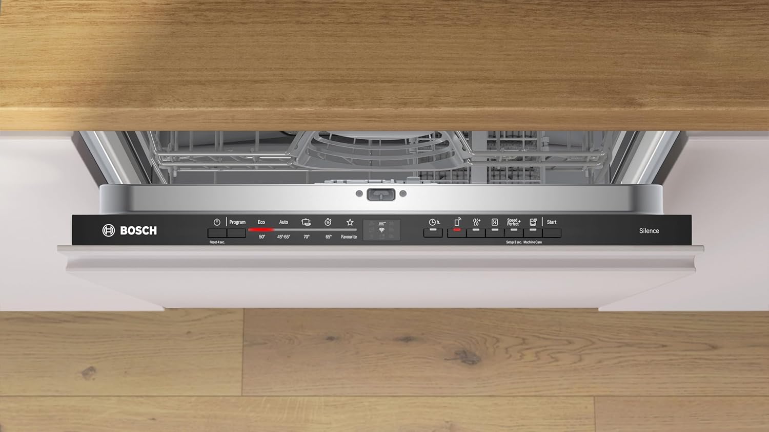 Bosch - lave-vaisselle Série 2 60 cm encastrable silencieux SMV2HTX02E