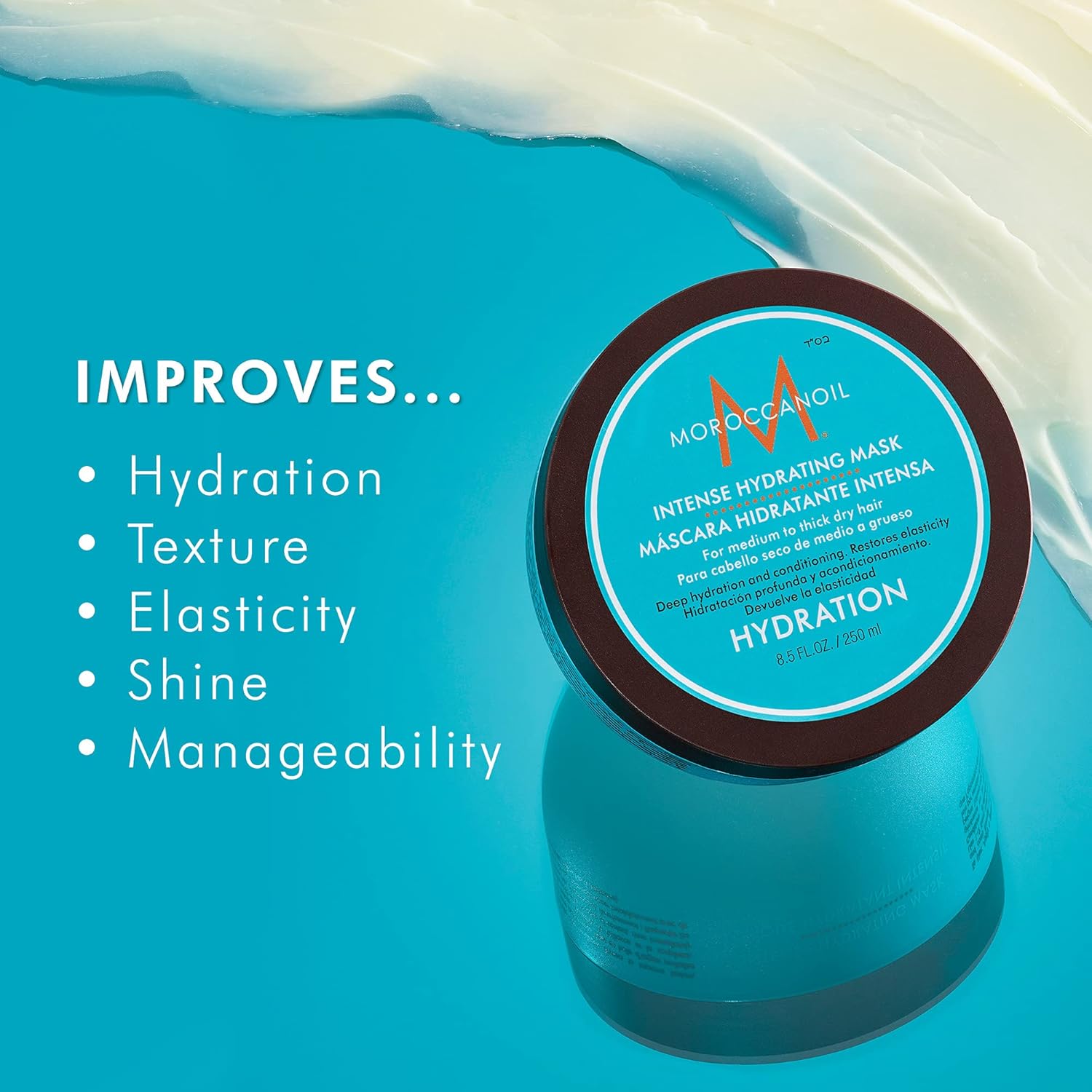Moroccanoil - Masque Hydratant Intensif - soin profond cheveux secs