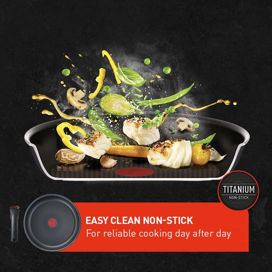 Tefal - Ingenio Easy On - 7pcs 16/18/20cm - poignées amovibles, empilable, L1599602