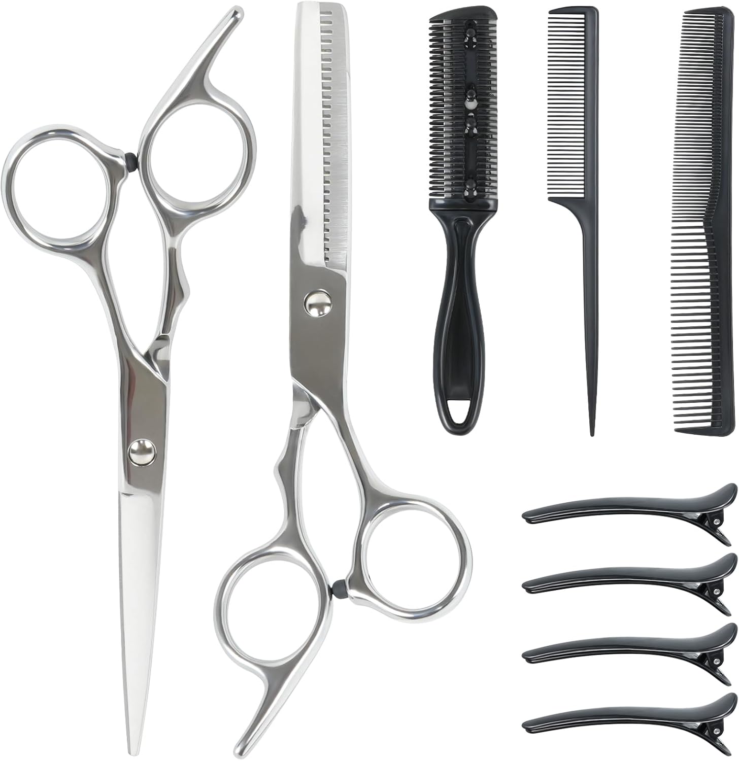 Hengxinchen - Set 9 ciseaux coiffure 6.7