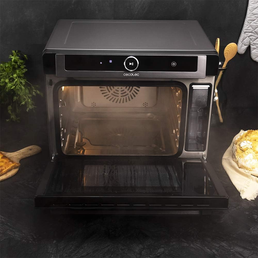 Cecotec - Four Bake&Steam 3000 - 30L - vapeur, 2200W, 7 fonctions