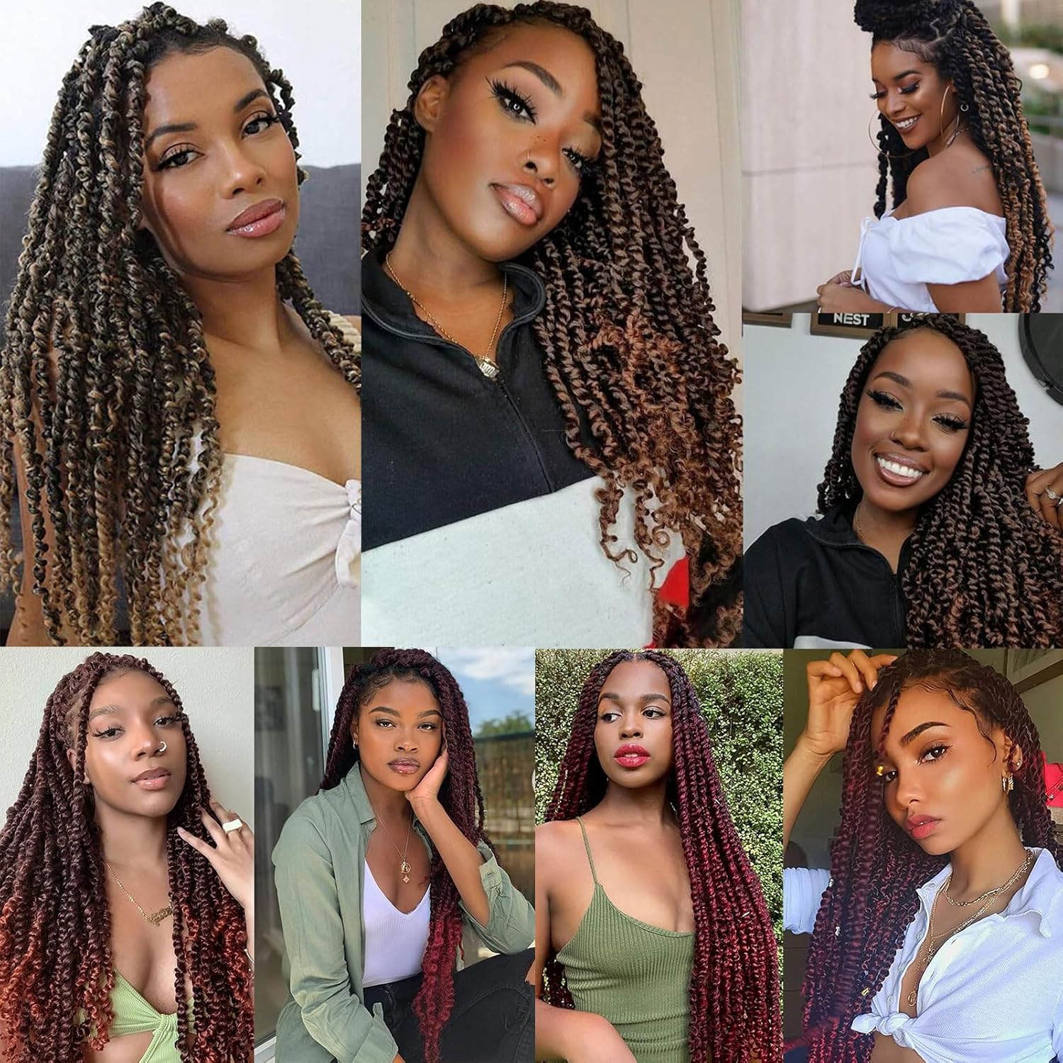 Xtrend - Marley Twist - 30,5 cm - extensions synthétiques afro pré-séparées