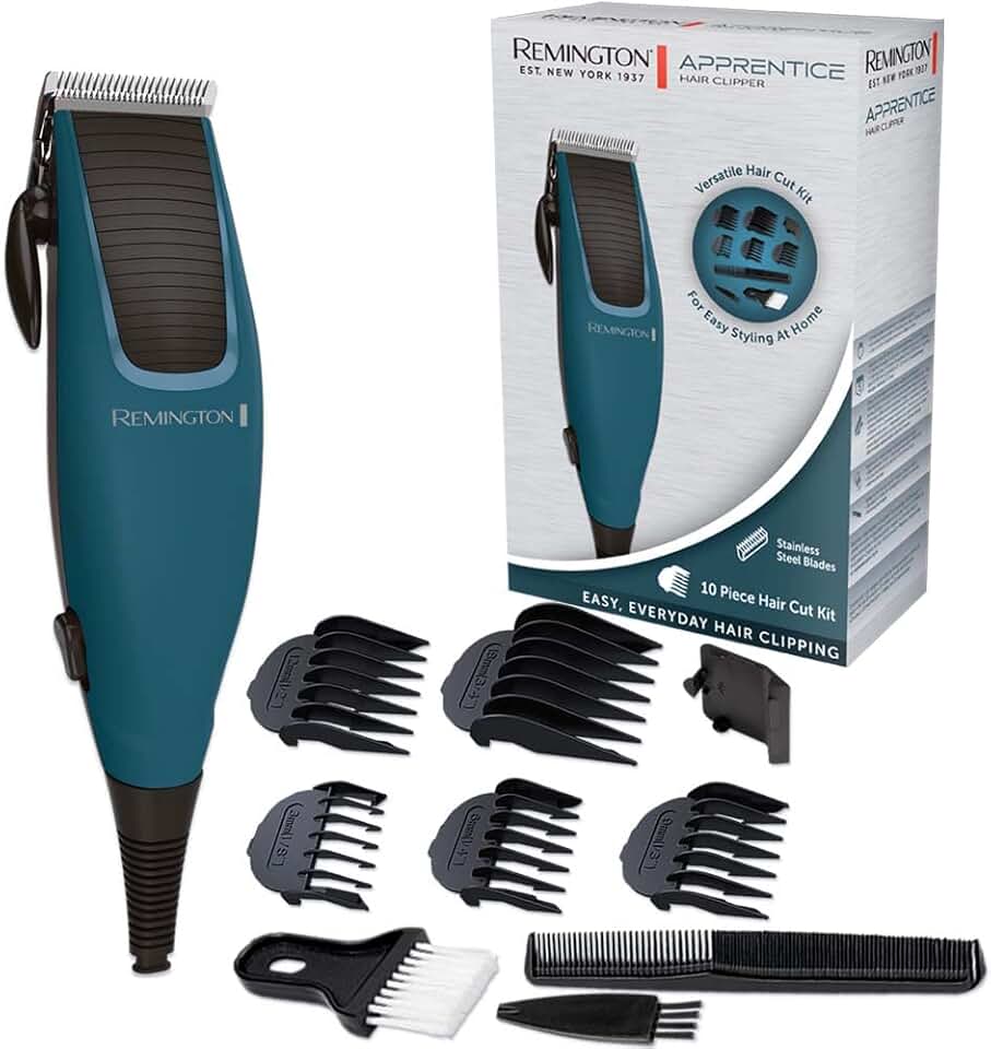 Remington - Apprentice - lames inox, 5 sabots, accessoires, HC5020