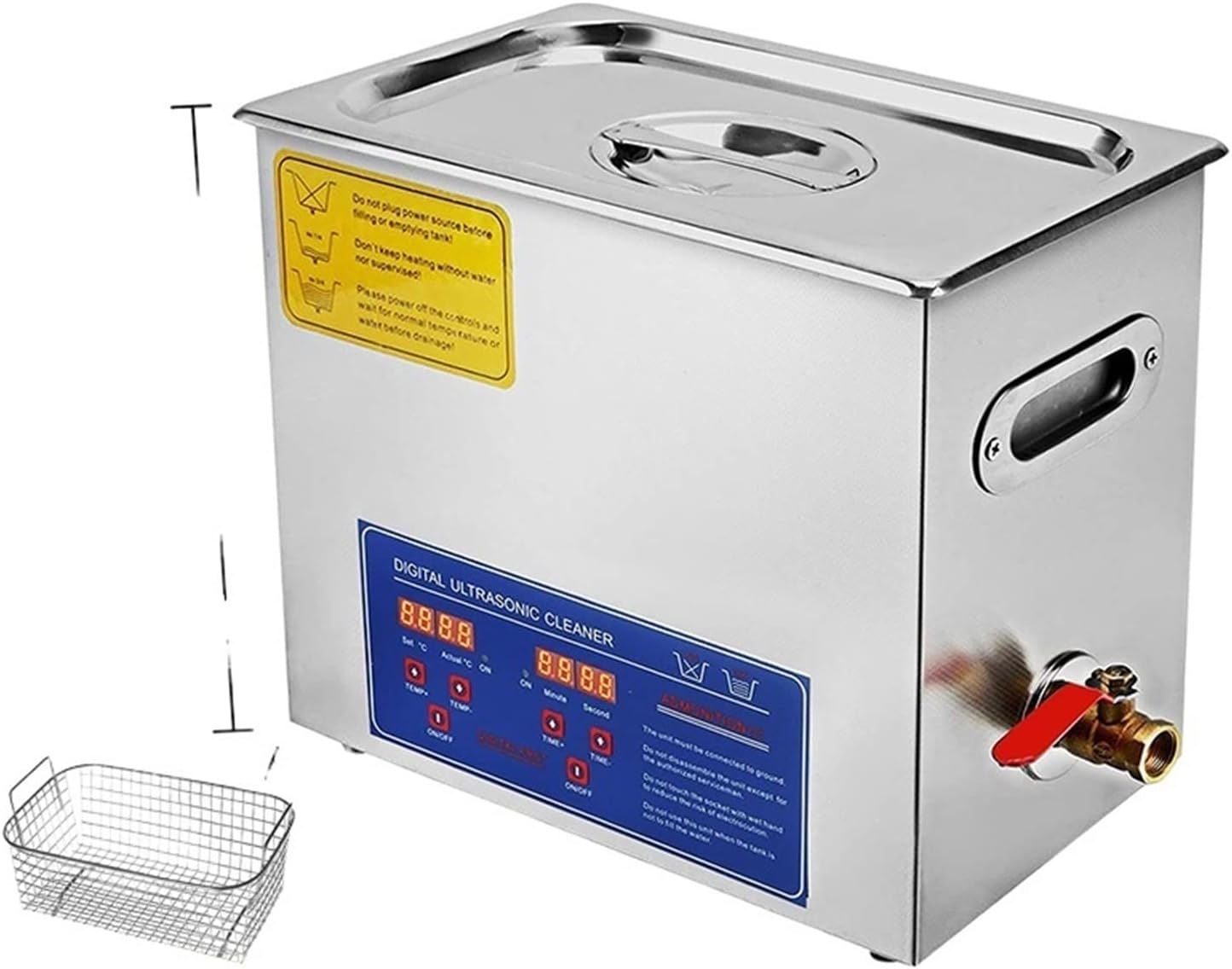 Nettoyeur ultrason - multi-capacité , 6L gaz