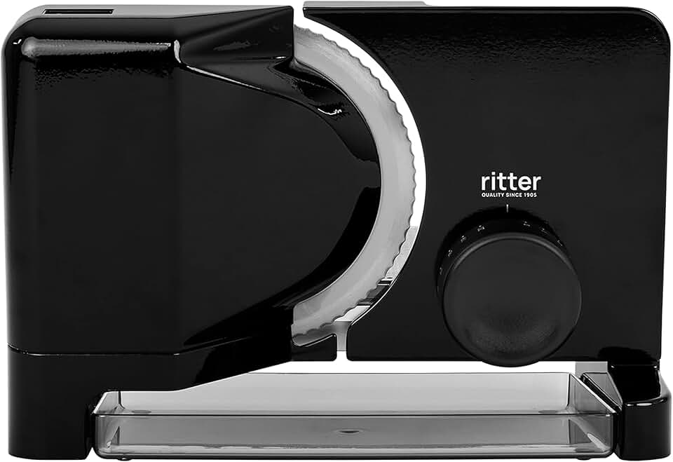 Ritter - Trancheuse E16 - compacte - moteur ECO, noire, fabrication allemande