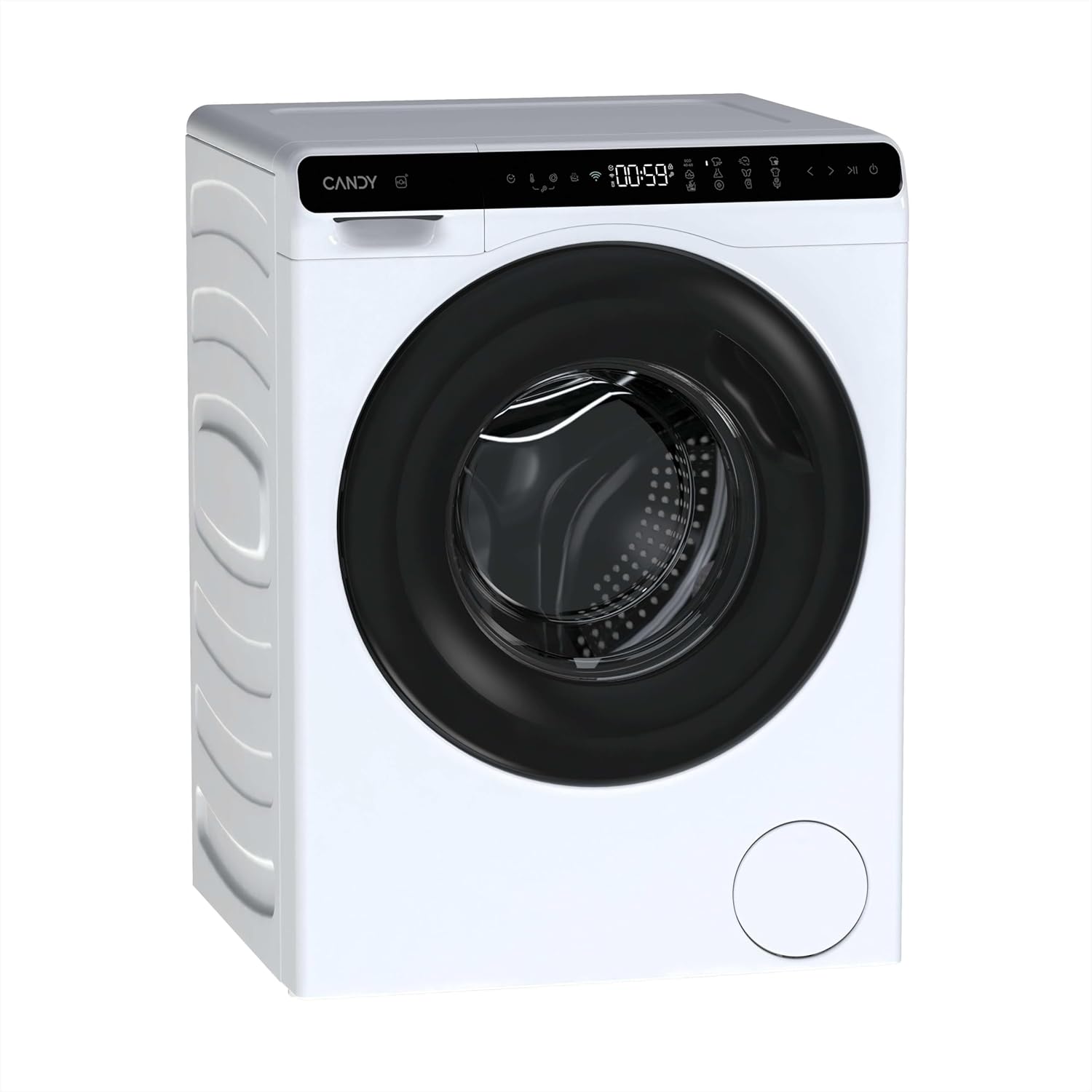 Candy - CW50 série - 70x51x42 cm - 5kg, 1200 trs/min, A, WiFi, 12 programmes, CW50-BP12307U1-S