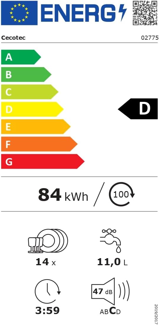 Cecotec - 14 couverts - 6 programmes