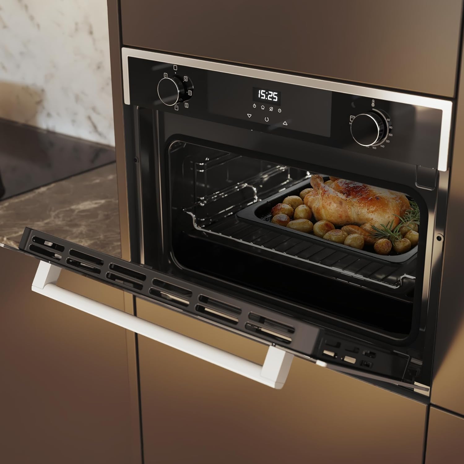 Cecotec - Bolero Hexa Edge - 45cm - 2600W, 53L, 7 fonctions, M224500