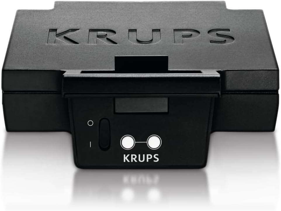 Krups - FDK 451 - plaques 25x12 cm - 850W, noir, FDK451