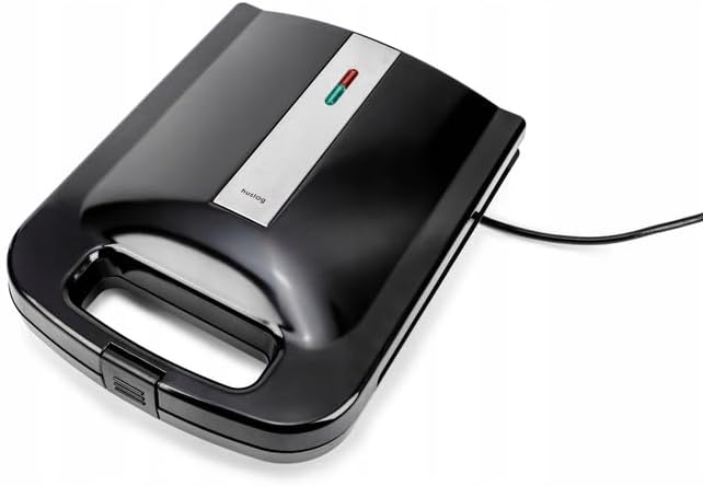 Croque-monsieur électrique XXL - 4 sandwichs - 1400 W - noir