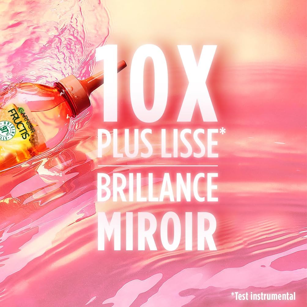Garnier - Fructis Hair Drink - 200ml - Soin lissant vegan, 97% naturel