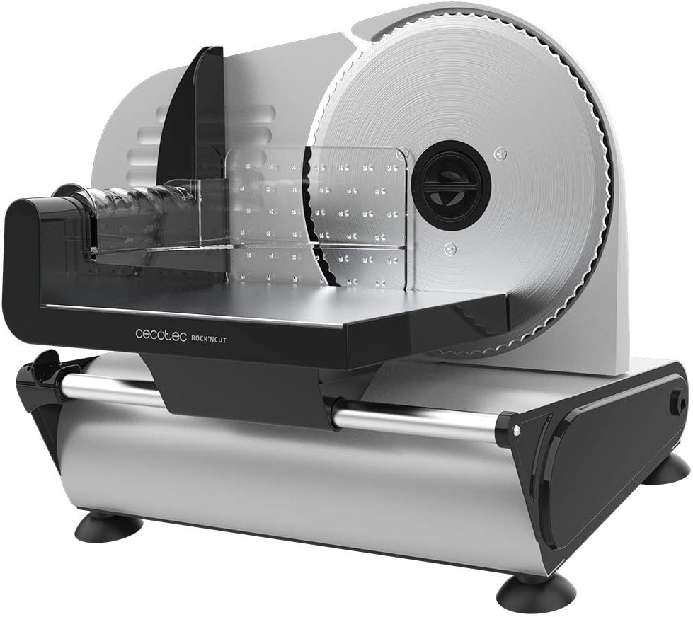 Cecotec - Rock'nCut trancheuse - 190 mm - 150 W, épaisseur 0-15 mm