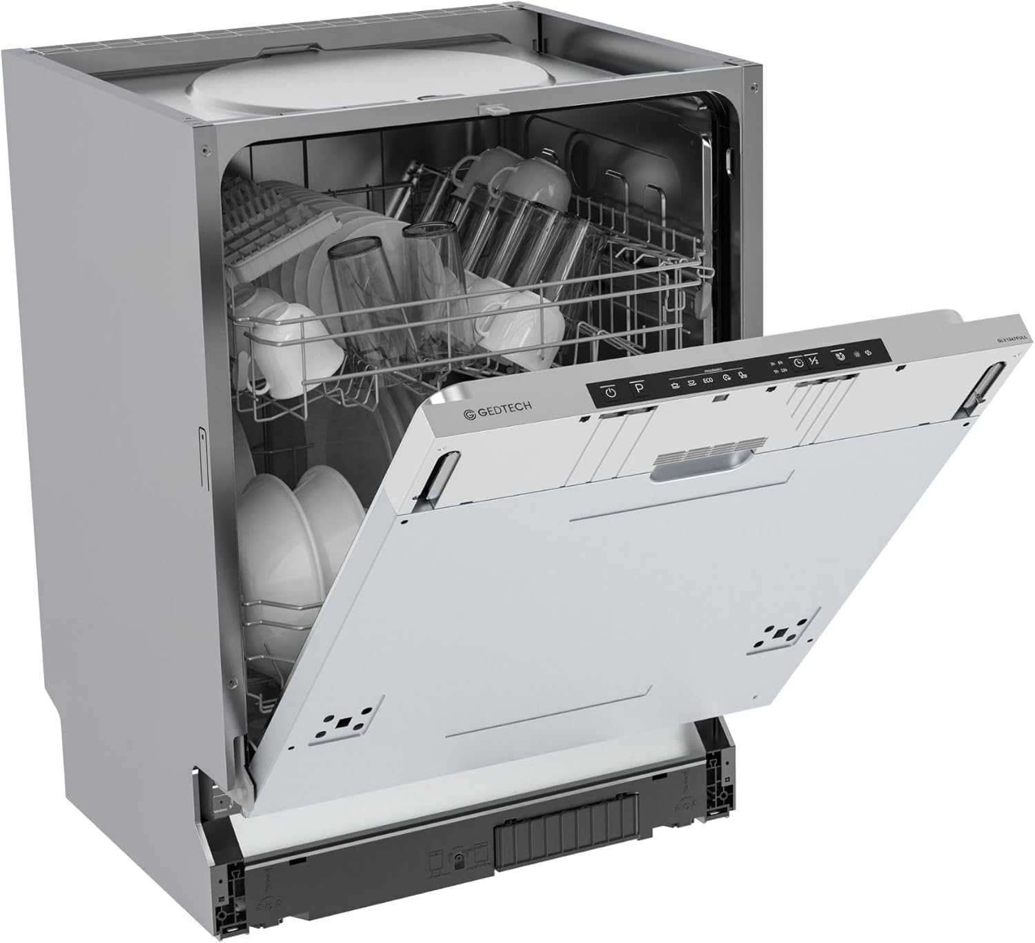 GEDTECH - Lave-vaisselle full encastrable - 12 couverts