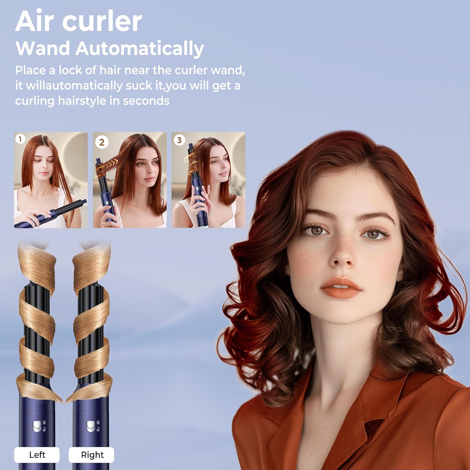 Brosse soufflante - Air Styler Pro - 1000W - brushing, sèche cheveux, boucleur