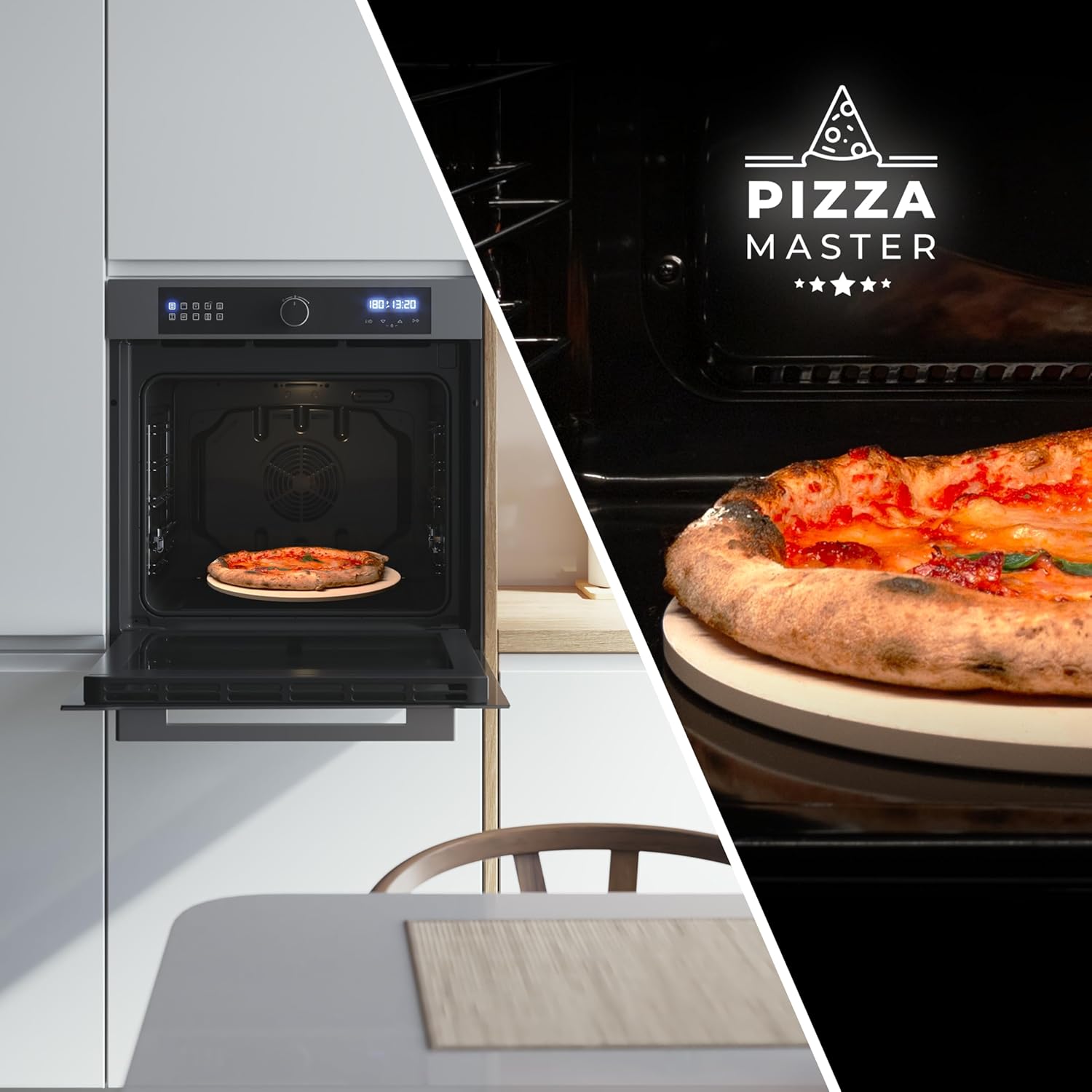 Cecotec - Bolero Hexa série 60 cm - four multifonction 81L Airfryer, 11 fonctions, 3400W, AF316000