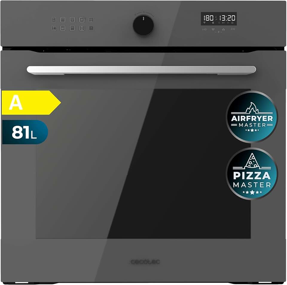 Cecotec - Four encastrable Bolero 60cm, 81L, Airfryer, 3400W, AF316000