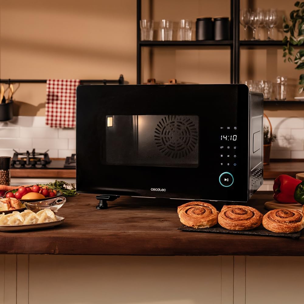 Cecotec - Bake&Steam 4000 Combi Gyro Advance - 40L - four vapeur, air fryer, convection, auto-nettoyage