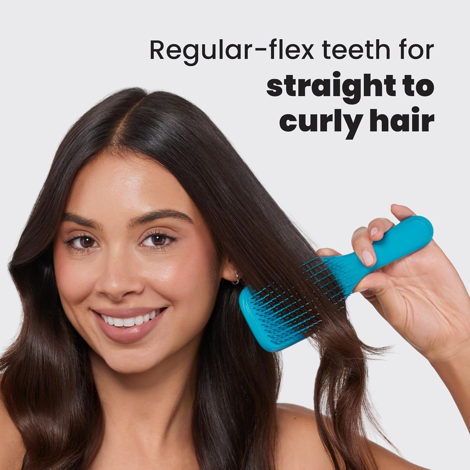 Tangle Teezer - Ultimate Detangler - brosse démêlante, picots doux, réduit casse, tous cheveux, sarcelle