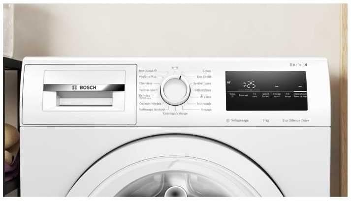 Bosch - Série 4, 9kg, 1200 trs/min