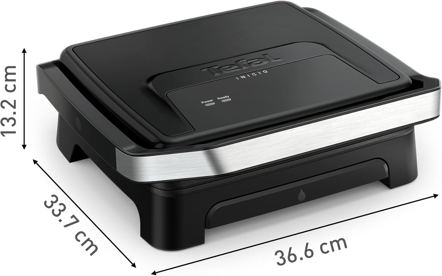 Tefal - Inicio - grande plaque, 2000W, chauffe rapide, antiadhésif GC271810