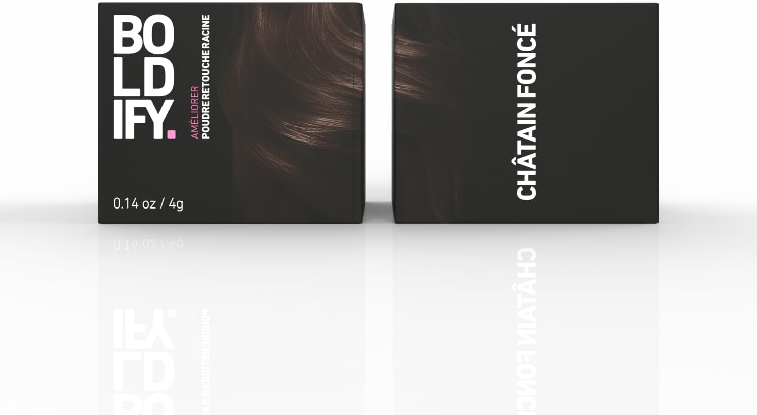 BOLDIFY - poudre racines cheveux foncé - 4g - retouche, couvre gris