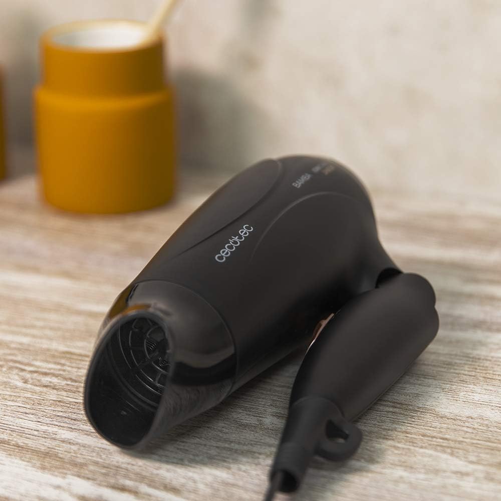 Cecotec - Bamba IoniCare 5450 - sèche-cheveux 2400W, ions réels, air froid, diffuseur, compact, 5450