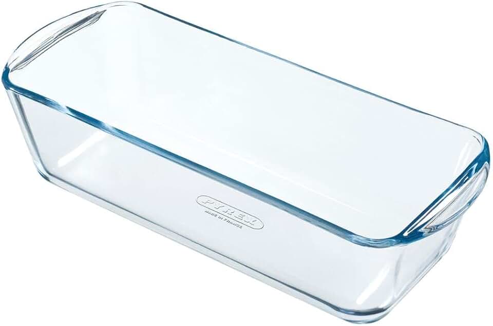 Pyrex - Bake & Enjoy moule à cake en verre 28x12x8 cm, résistant