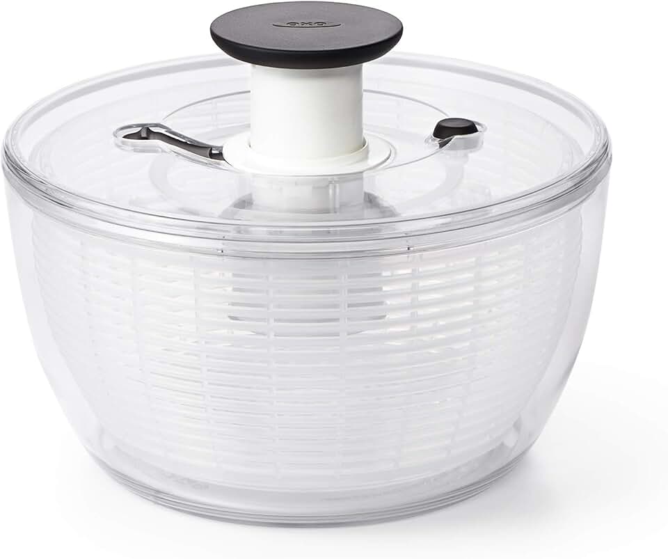 Essoreuse à salade - modèle 4.0 - transparente - grande capacité