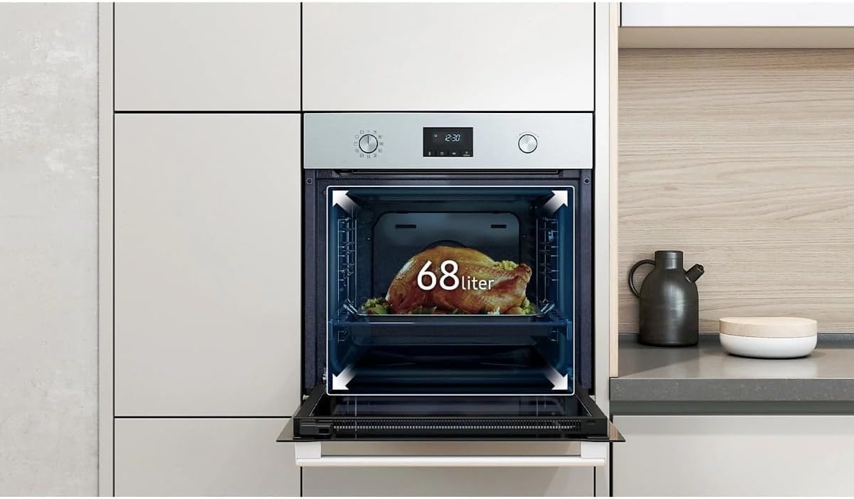 Samsung - four encastrable série NV68A - 60 cm - pyrolyse, multifonction - NV68A1140BS