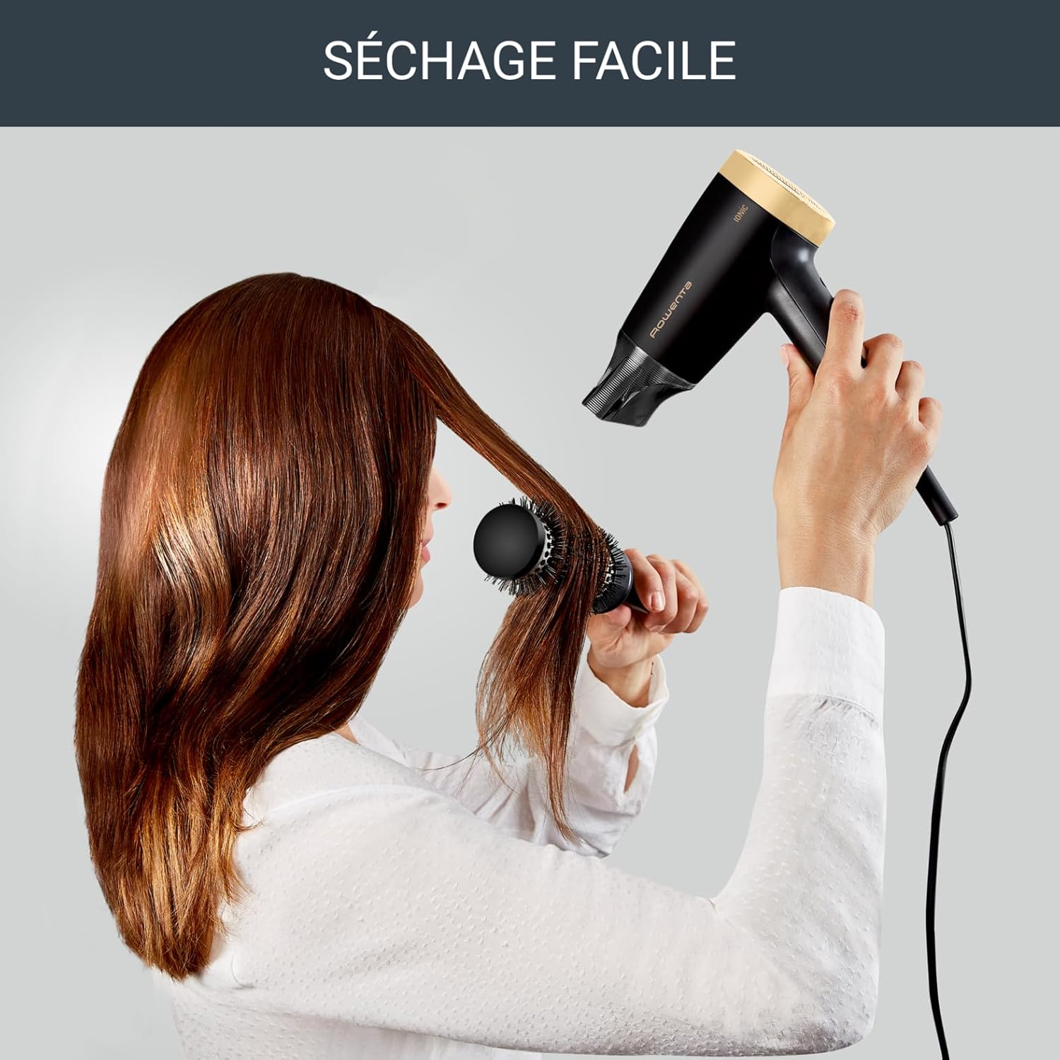 Rowenta - sèche-cheveux Express Style - compact, ionique, basse énergie - CV1811F0