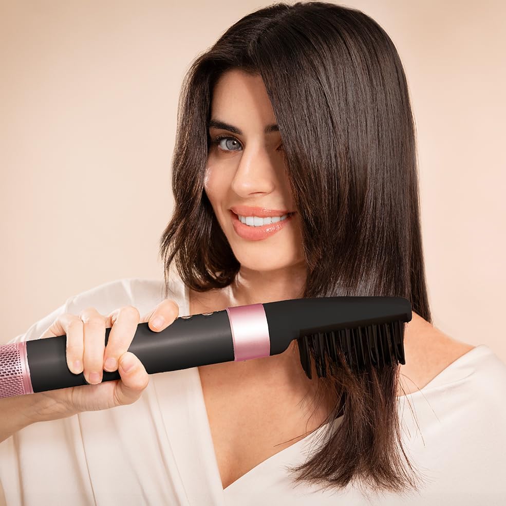 Cecotec - Brosse soufflante AirGlam - 1400W, Coanda, 3 vitesses, contrôle chaleur intelligent