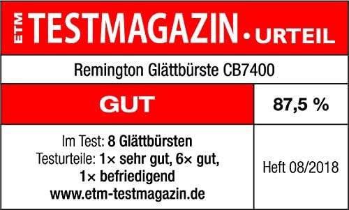 Remington - Brosse lissante ionique 2en1, céramique, 150-230°, CB7400