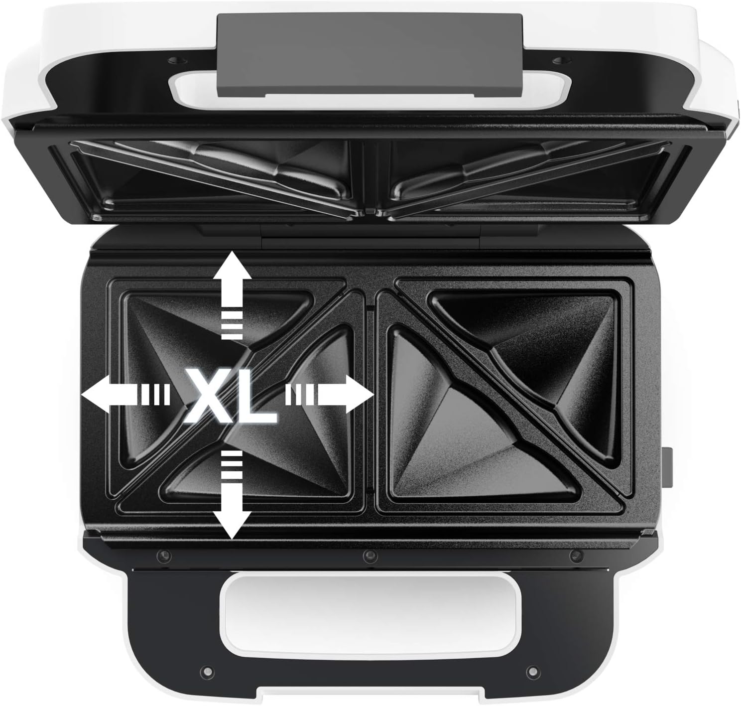 Tefal - Snack XL - plaques extra larges - 850W, chauffe rapide, SW701110