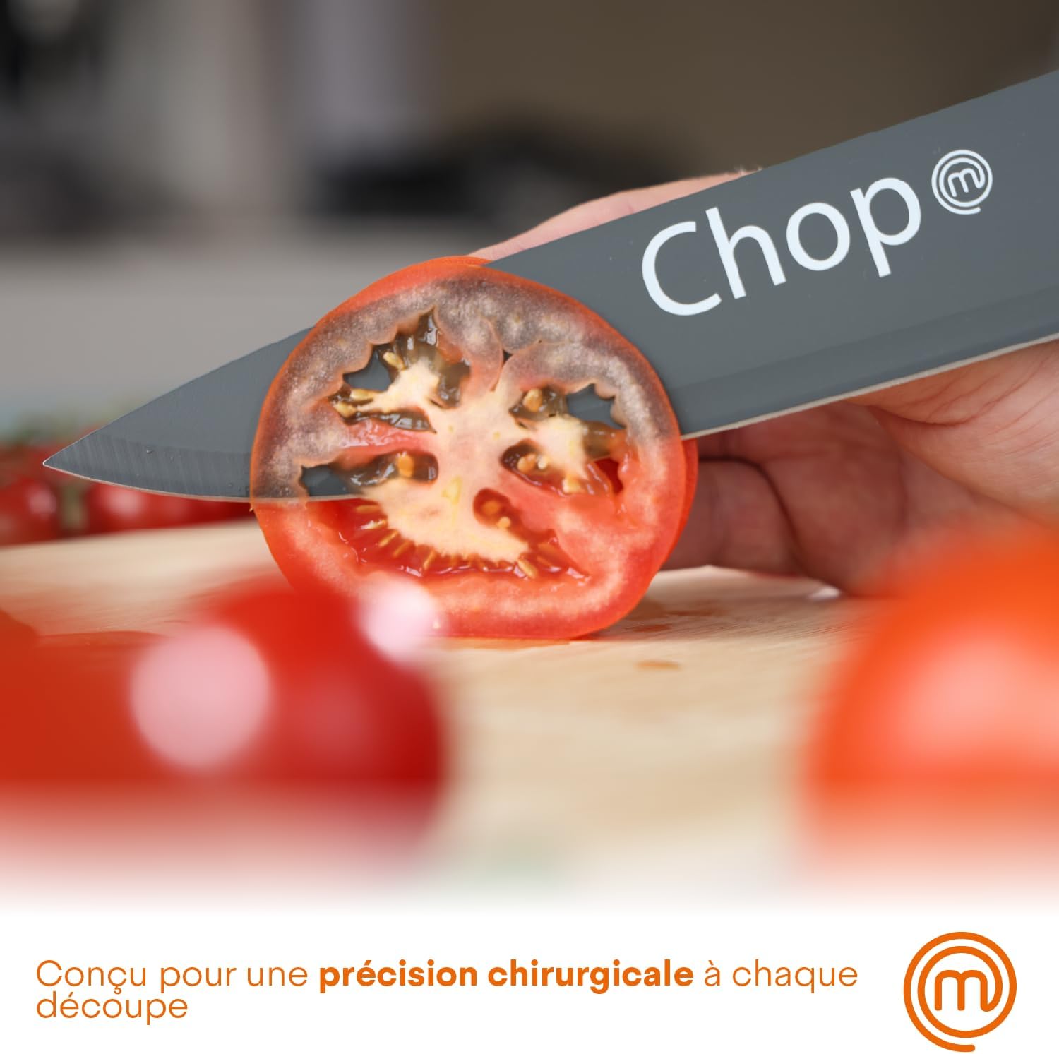 MasterChef - Cuisine Azure - set 5 pièces inox, poignées confortables, antirouille