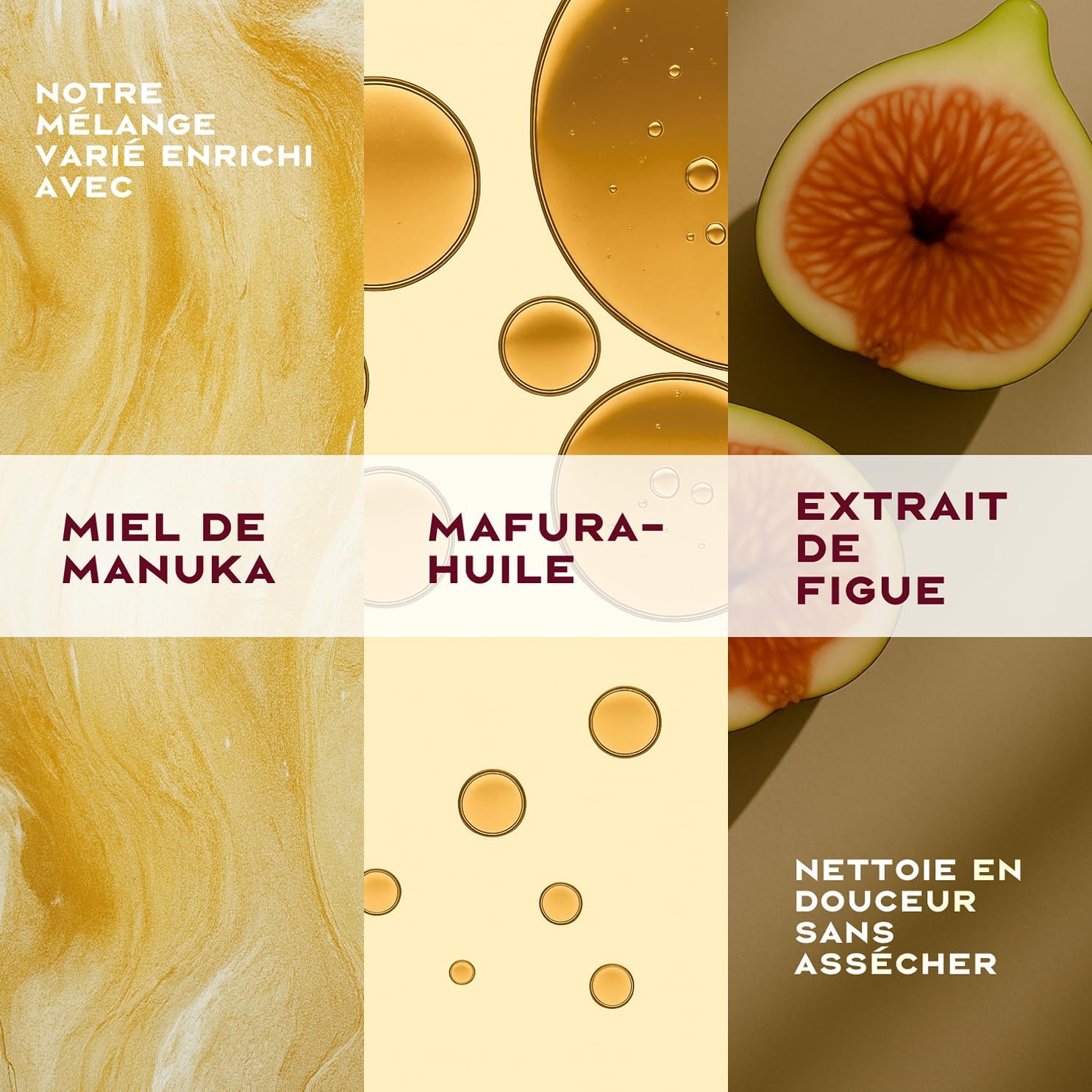 SheaMoisture - Shampooing Miel & Mafura - 384ml - Nourrissant, hydratant