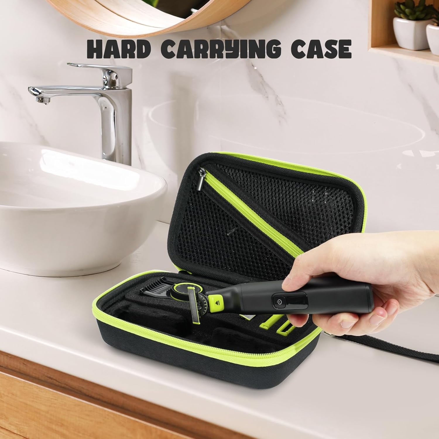ProCase - Étui Philips OneBlade 360 - compact - protection voyage QP2824/31 QP2834/31 QP2724 QP2734 QP6552 QP6551