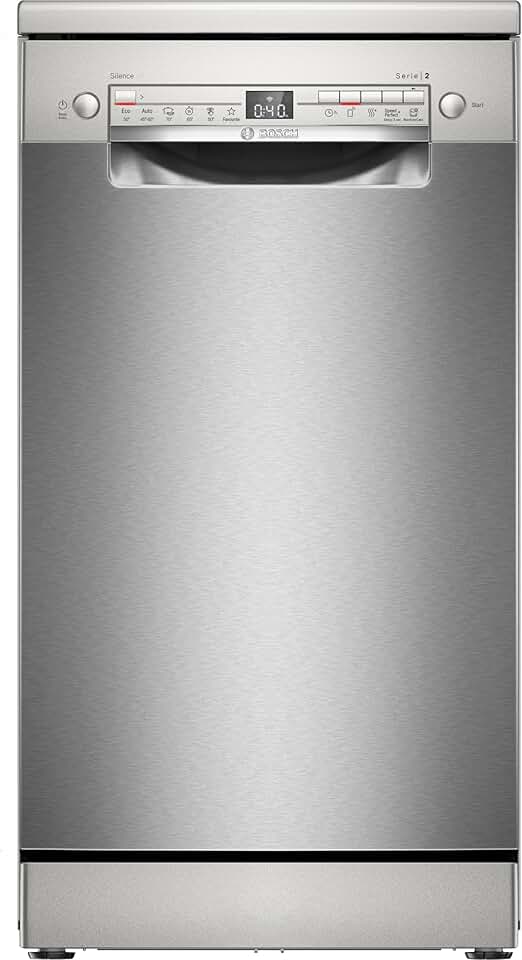 Bosch - Série 2 lave-vaisselle 45cm acier brossé, pose-libre - SPS2HKI55E