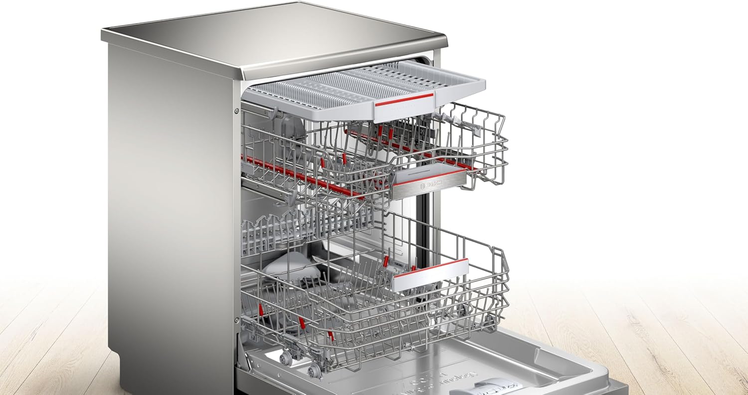 Bosch - série 6 - 60cm - lave-vaisselle pose libre acier brossé 