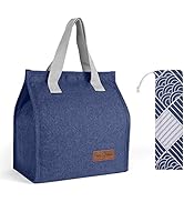 Vicloon Sac Isotherme à Repas,Sac Repas Lunch Étanche Sac de Transport Repas pour Adults Enfants ...