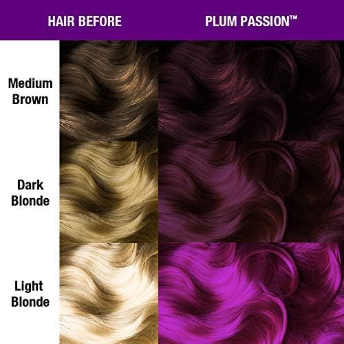 Manic Panic - Classic Coloration semi-permanente 118ml - couleur intense Plum Passion