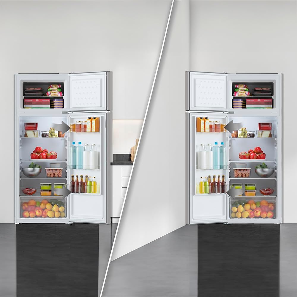 Cecotec - Bolero CoolMarket 2D - 143 cm - 211 L, dégivrage, classe E